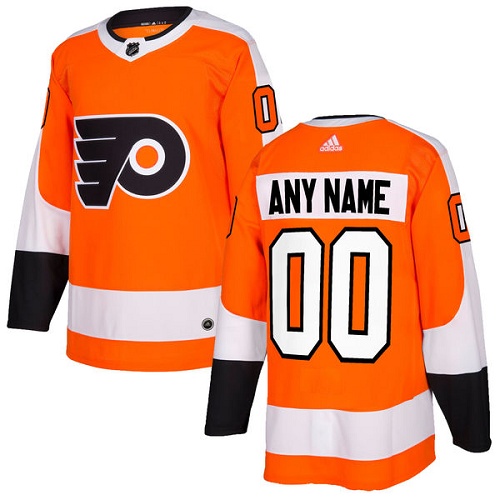 Premier Youth Orange Hockey Jersey - Home Customized Philadelphia Flyers