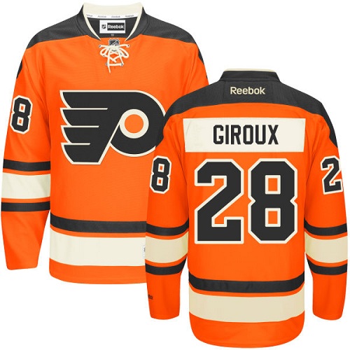 #28 Premier Claude Giroux Men's Black Hockey Jersey - Alternate Philadelphia Flyers