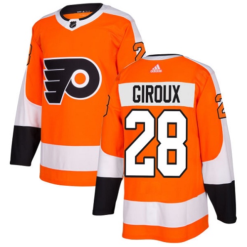 #28 Premier Claude Giroux Youth Orange Hockey Jersey - Home Philadelphia Flyers