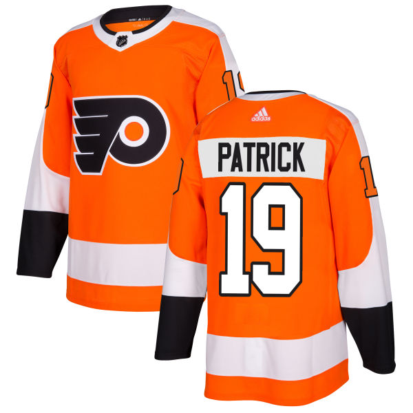 #19 Premier Nolan Patrick Youth Orange Hockey Jersey - Home Philadelphia Flyers