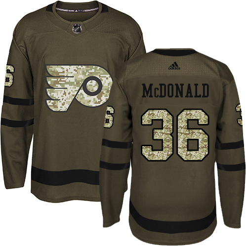 #51 Authentic Cole Bardreau Men's Orange Hockey Jersey - Philadelphia Flyers 2019 Stadium Series