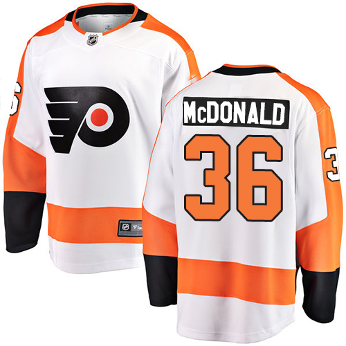 #8 Authentic Robert Hagg Youth Orange Hockey Jersey - Philadelphia Flyers 2019 Stadium Series