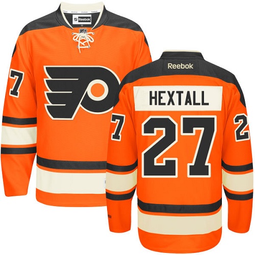 #27 Premier Ron Hextall Men's Black Hockey Jersey - Alternate Philadelphia Flyers