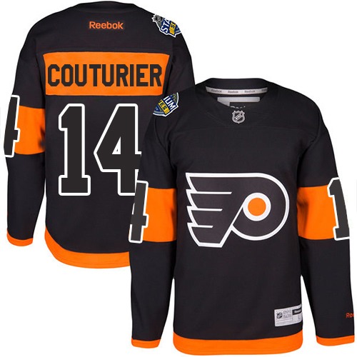 #14 Authentic Sean Couturier Youth Orange Hockey Jersey - Philadelphia Flyers 2019 Stadium Series #14 Authentic Sean Couturier Youth Orange Hockey Jersey - Philadelphia Flyers 2019 Stadium Series