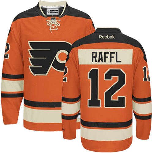 #12 Premier Michael Raffl Youth Black Hockey Jersey - Alternate Philadelphia Flyers