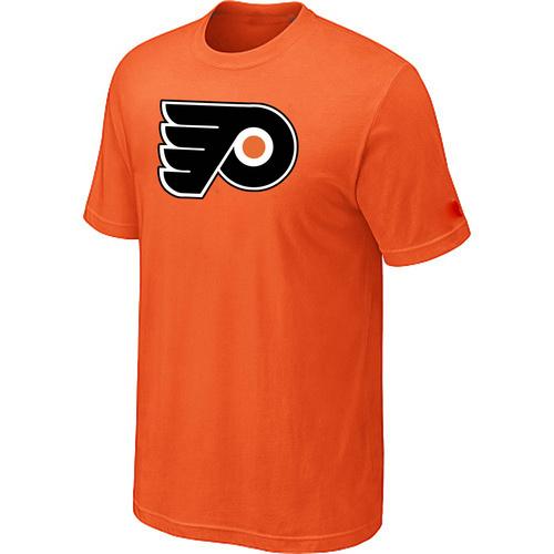 Hockey Men's Philadelphia Flyers Big & Tall Logo T-Shirt - Orange Hockey Men's Philadelphia Flyers Big & Tall Logo T-Shirt - Orange