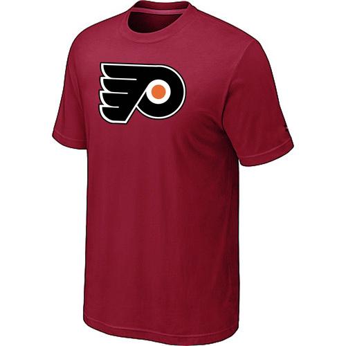 Hockey Men's Philadelphia Flyers Big & Tall Logo T-Shirt - Red Hockey Men's Philadelphia Flyers Big & Tall Logo T-Shirt - Red