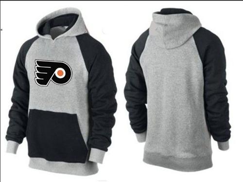 Hockey Men's Philadelphia Flyers Big & Tall Logo Pullover Hoodie - Grey/Black