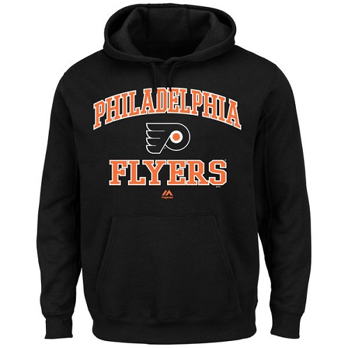 Hockey Men's Philadelphia Flyers Heart & Soul Hoodie - Black