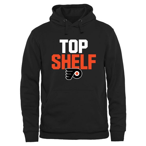 Hockey Men's Philadelphia Flyers Top Shelf Pullover Hoodie - Black